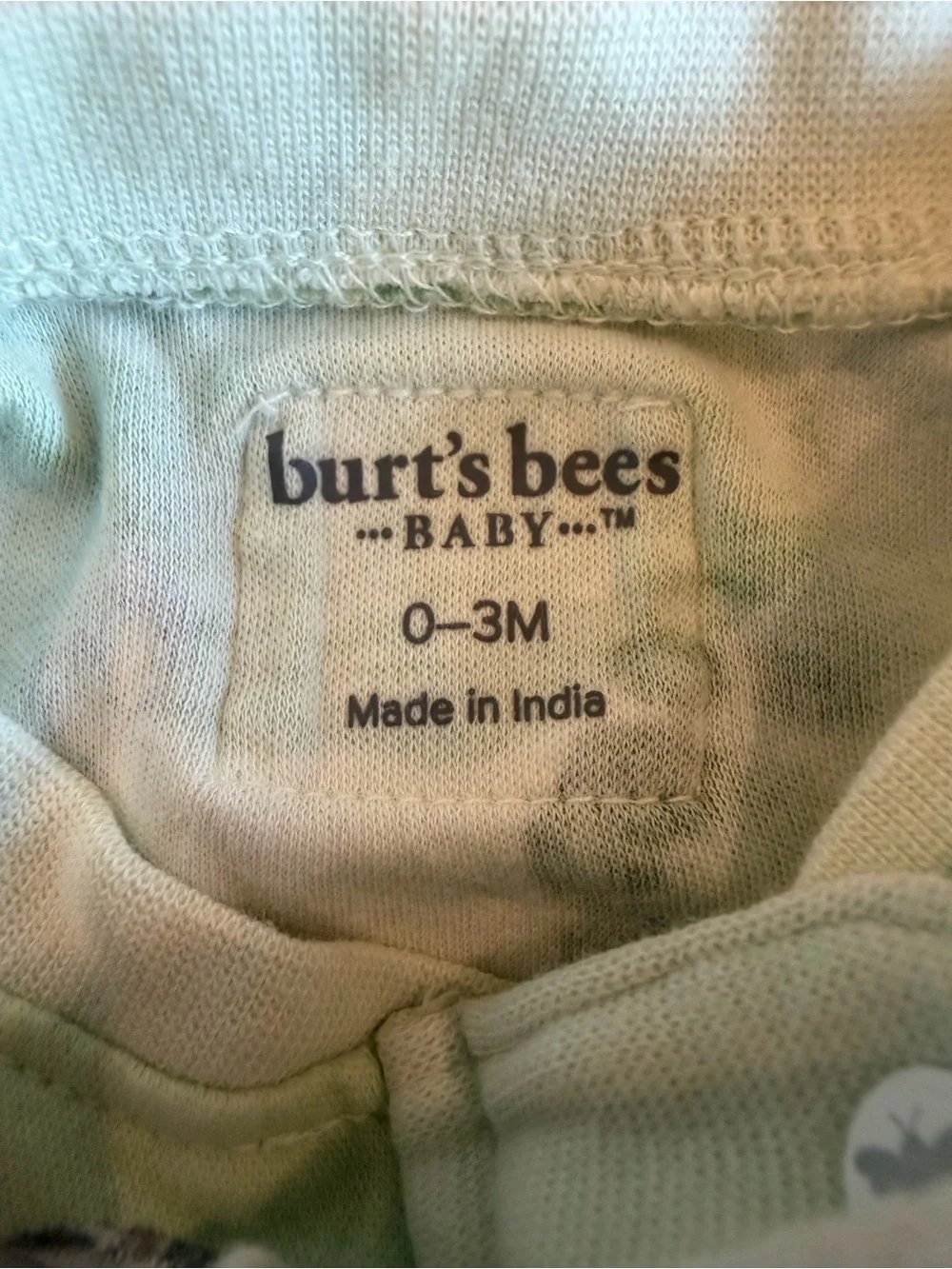 Burt’s Bees 0-3M 2-Pack Organic Cotton Sleepers (The Green & Goodnight Sky Blue)